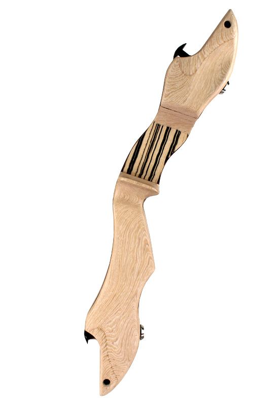 Riser in legno per archi tradizionali